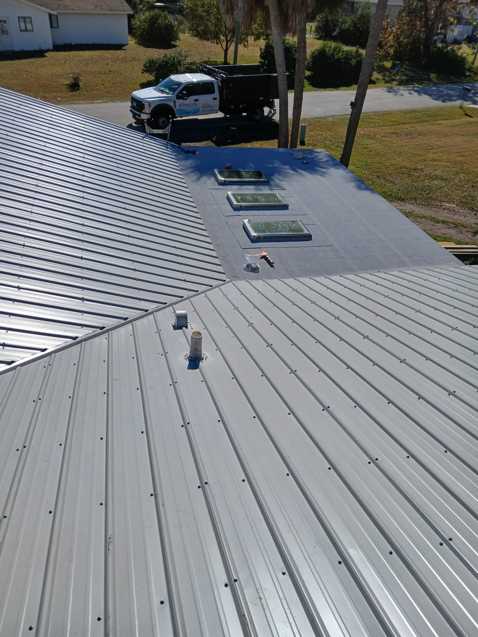 3,200 Sq Ft Farm Panel Metal Roof – Ormond Beach